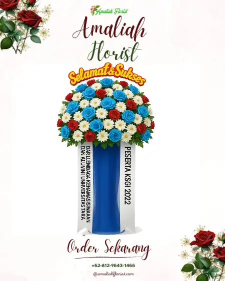 Standing Flowers Beruntung Baru